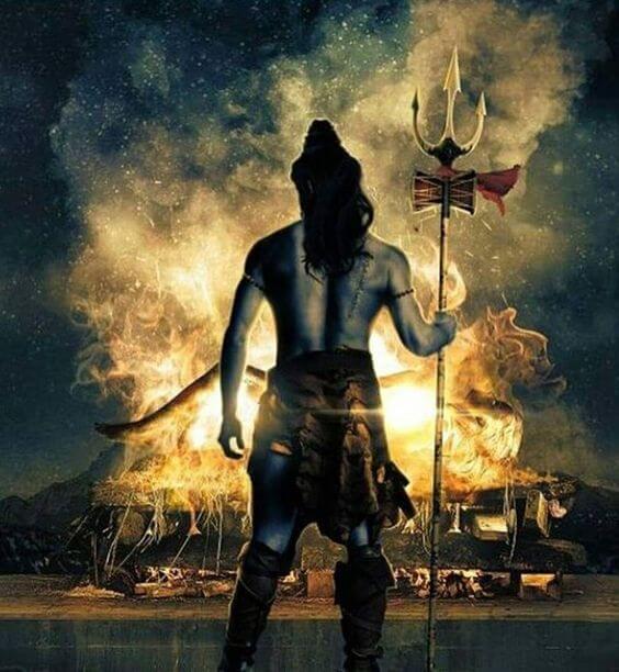 اسکرین شات 1 برنامه Shivay Wallpaper - Mahadev Sta