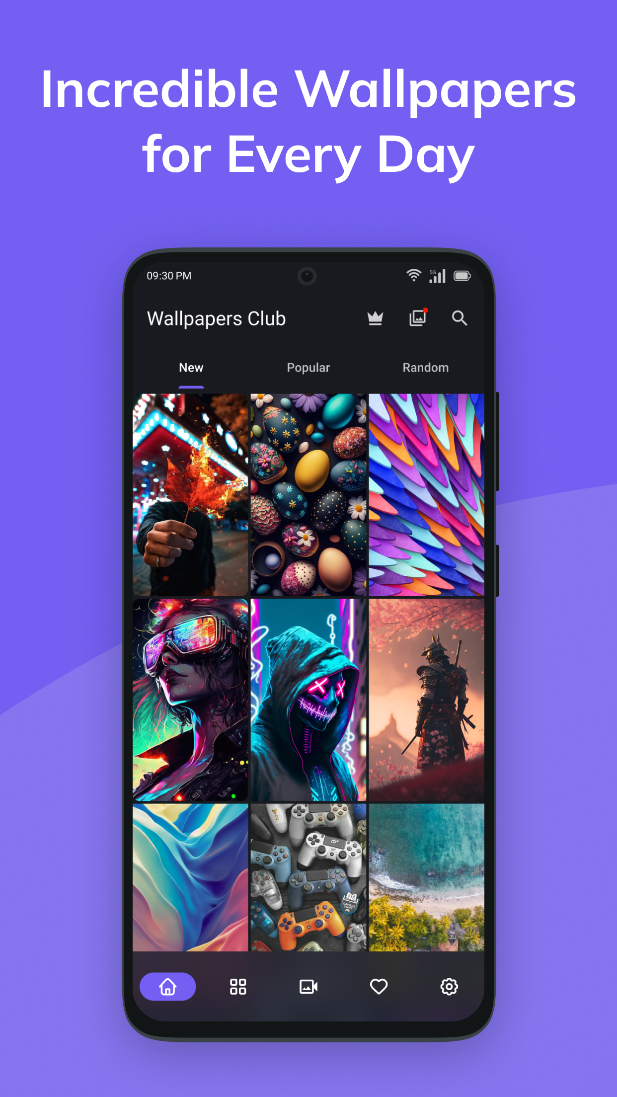 اسکرین شات 1 برنامه Wallpaper 4K - Wallpapers Club