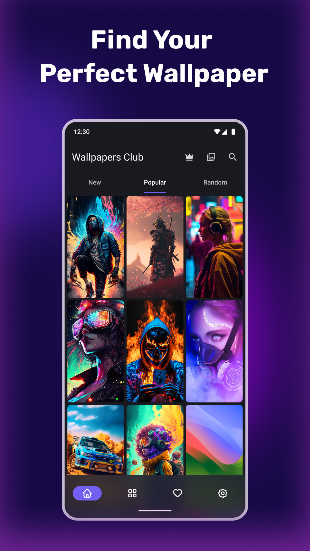 اسکرین شات 2 برنامه Wallpaper 4K - Wallpapers Club