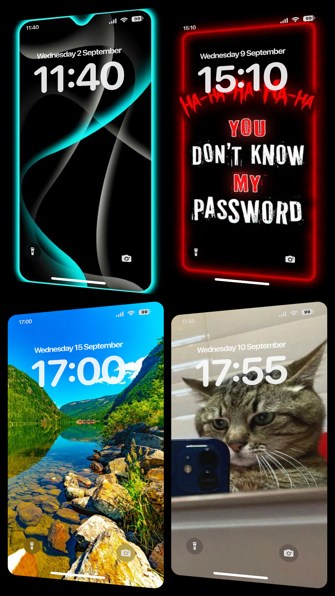 اسکرین شات 3 برنامه Wallcraft: 4K Wallpaper Live