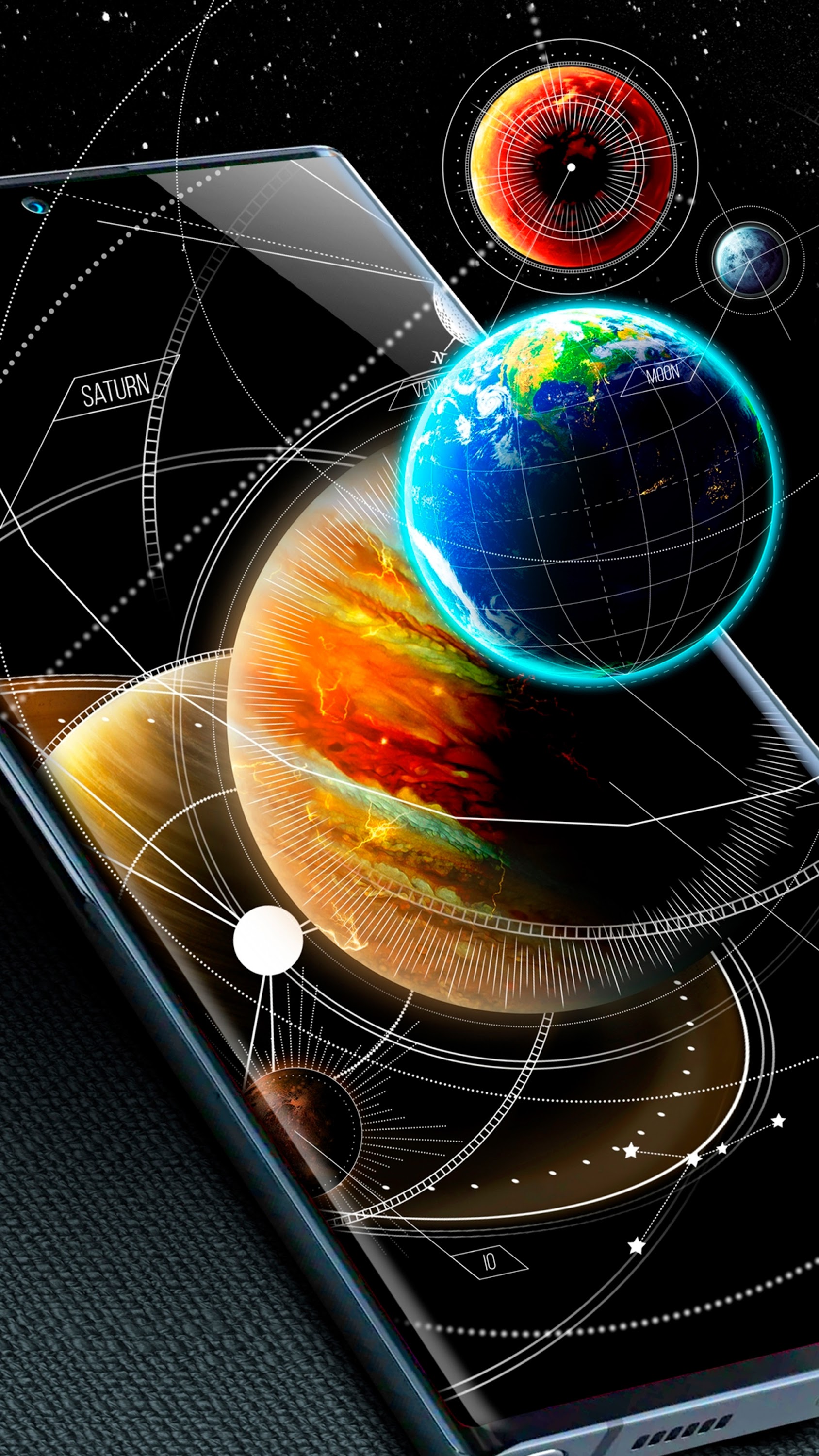 اسکرین شات 1 برنامه 3D Live Wallpapers 4D video 4K