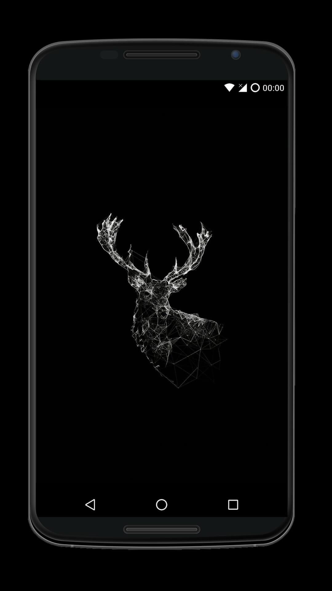 اسکرین شات 3 برنامه Black Wallpapers HD 4K