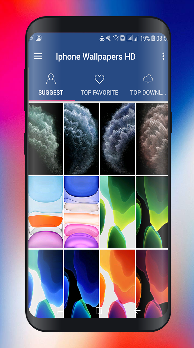 اسکرین شات 6 برنامه Wallpapers for iPhone iOS