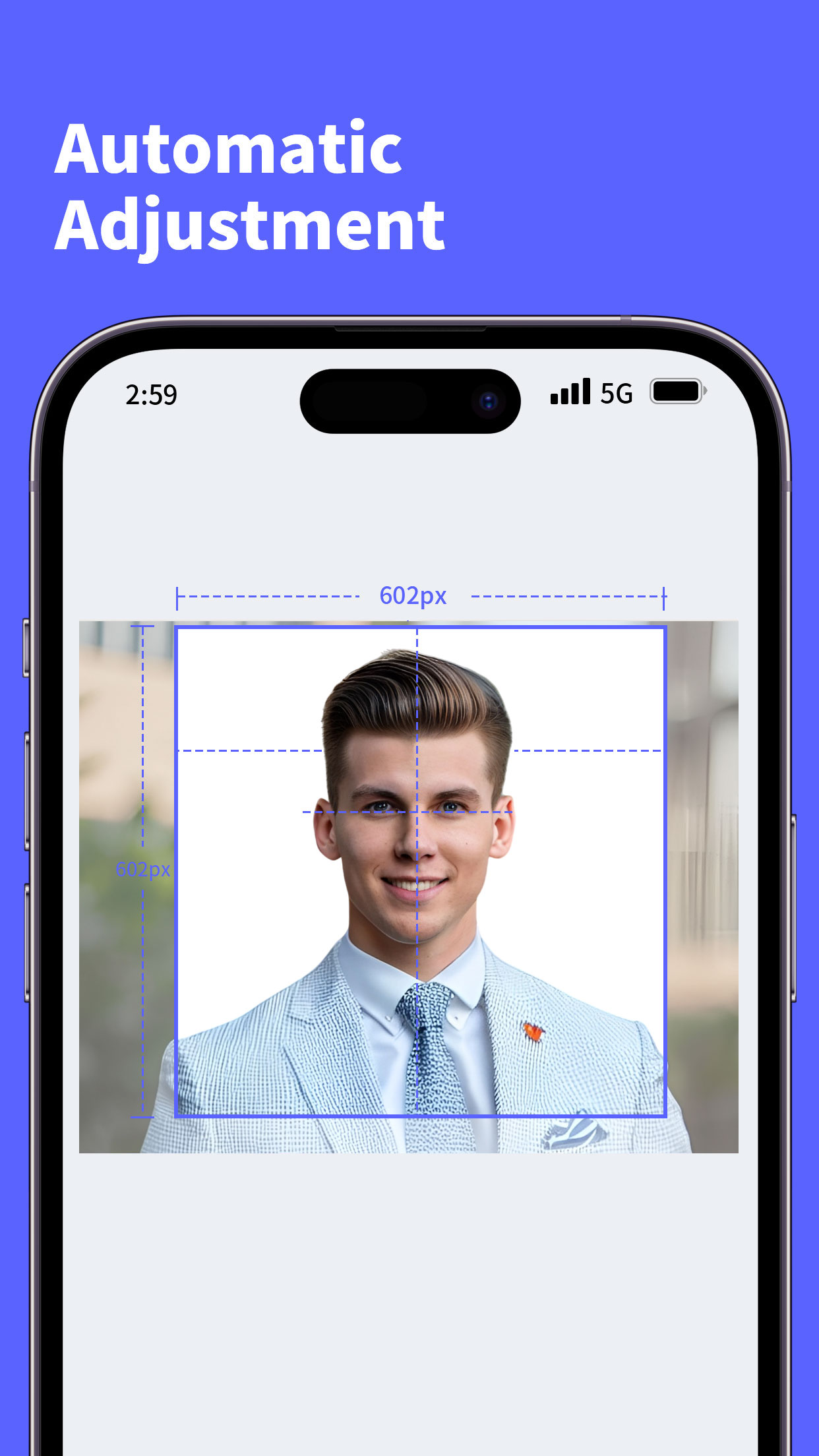 اسکرین شات 5 برنامه Vivid ID: Passport Photo Maker