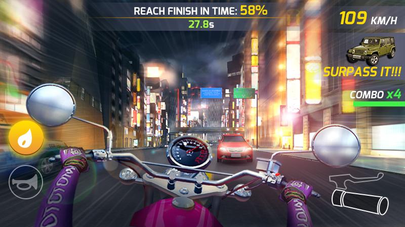 اسکرین شات 3 بازی Moto Highway Rider