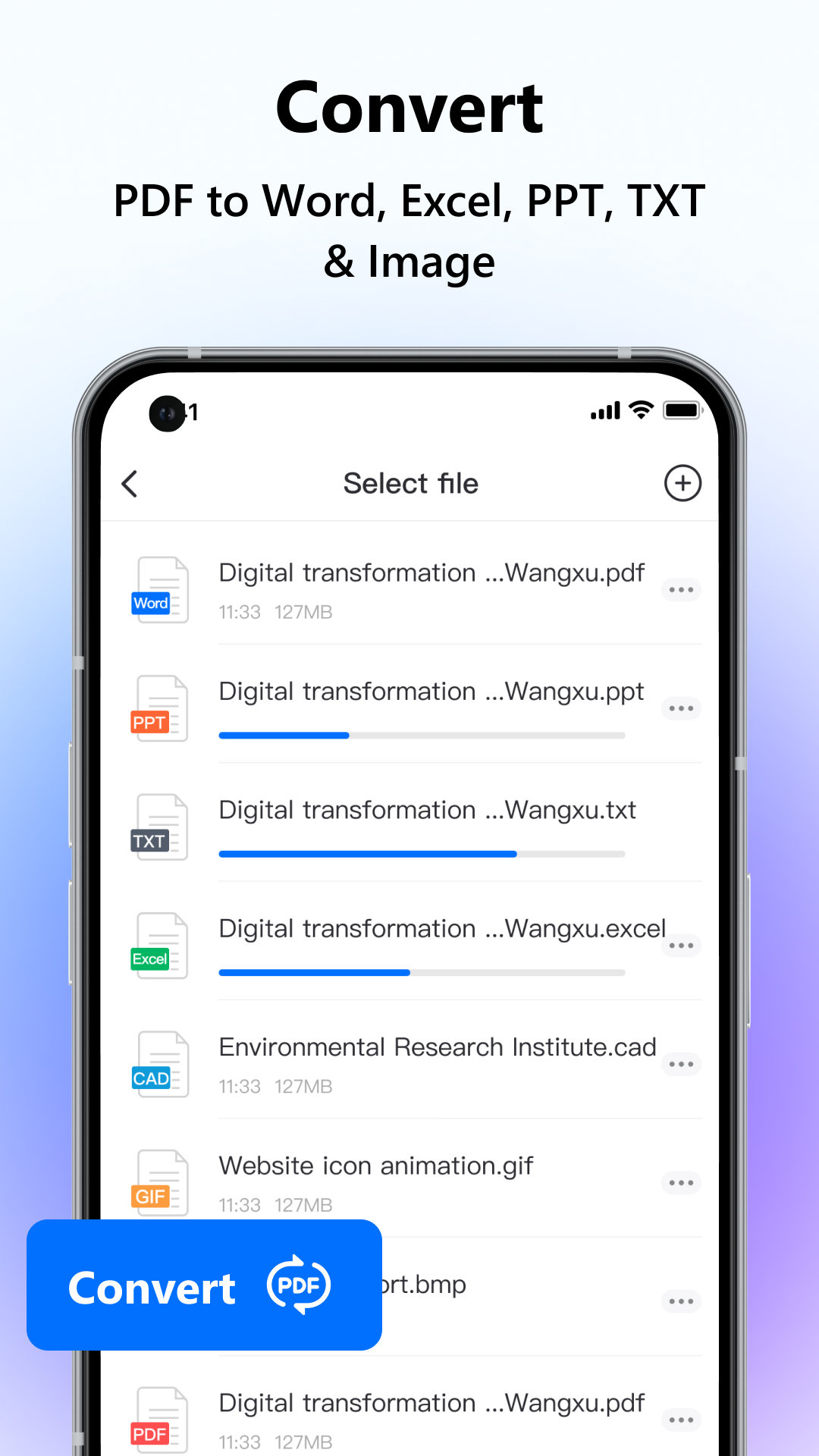 اسکرین شات 5 برنامه LightPDF: ChatPDF&Convert&Scan