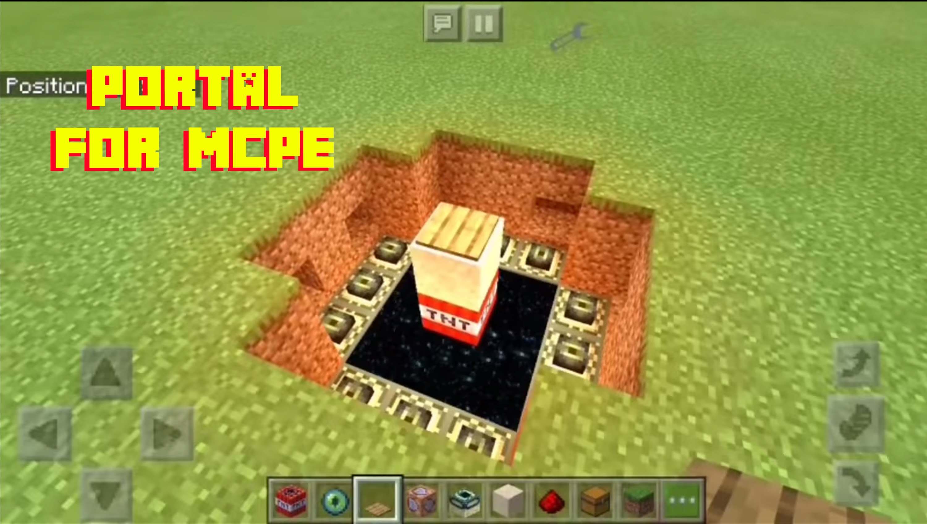 اسکرین شات 7 برنامه Portal MCPE - Mod Secret Door