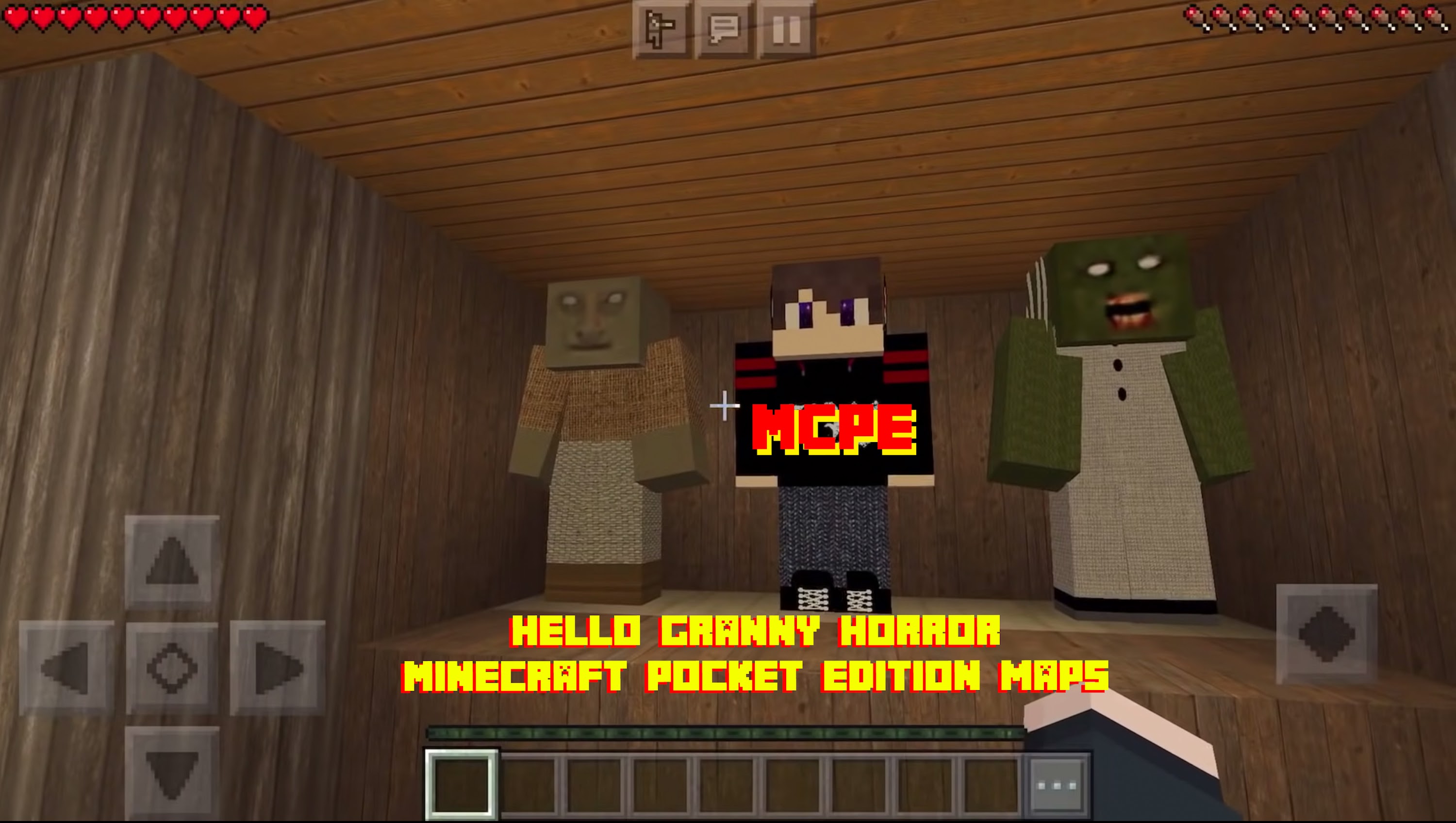اسکرین شات 2 برنامه Skin granny horor MCPE