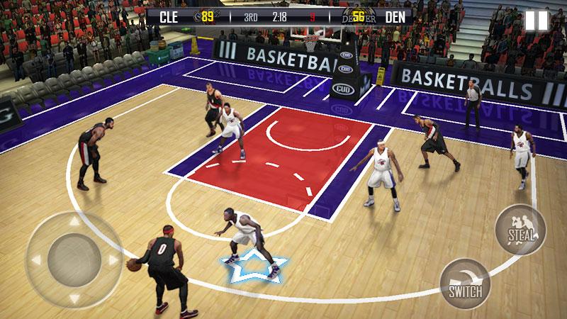 اسکرین شات 1 بازی Fanatical Basketball