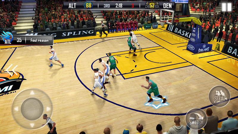 اسکرین شات 3 بازی Fanatical Basketball