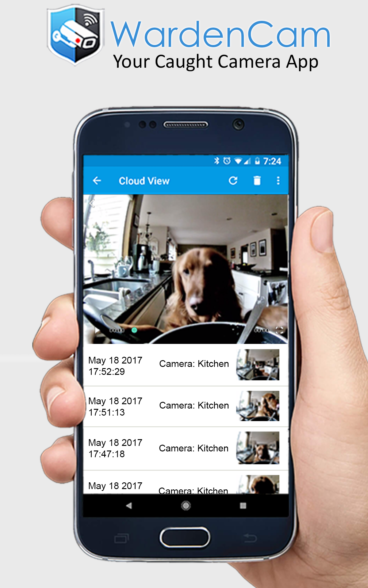 اسکرین شات 5 برنامه Home Security Camera WardenCam