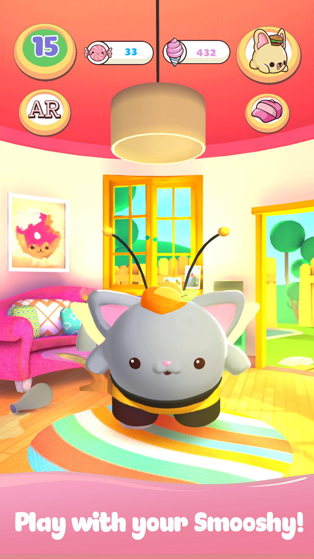اسکرین شات 4 بازی My Smooshy Mushy - Cute Pets