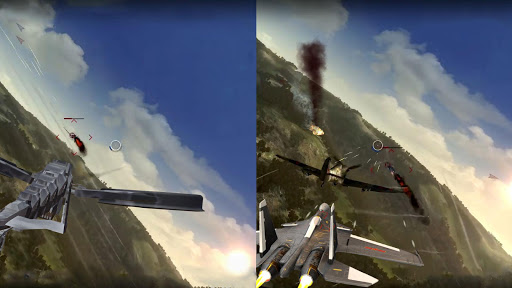 اسکرین شات 4 بازی War Plane 3D -Fun Battle Games