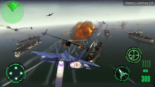 اسکرین شات 5 بازی War Plane 3D -Fun Battle Games