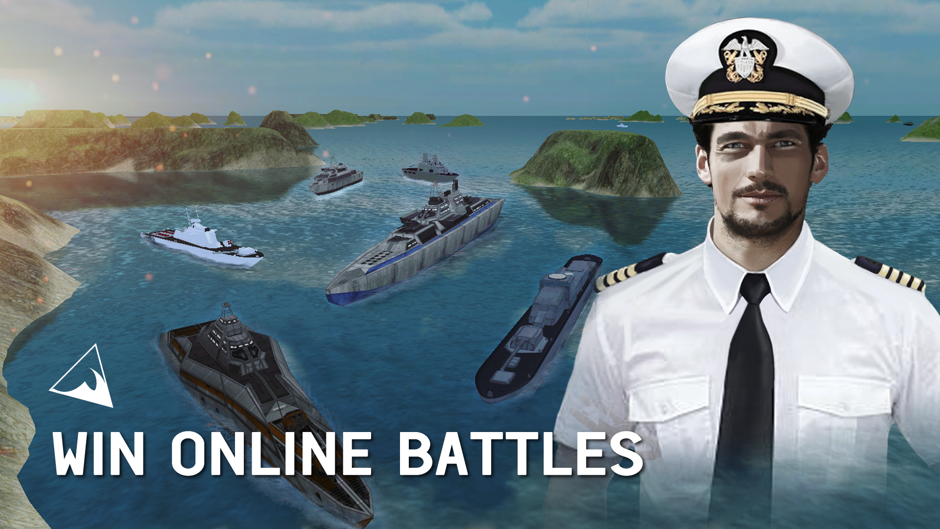 اسکرین شات 6 بازی Warship Simulator - ONLINE