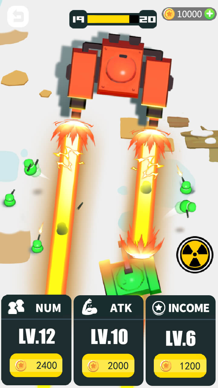 اسکرین شات 2 بازی Minion Battle-My Mini War