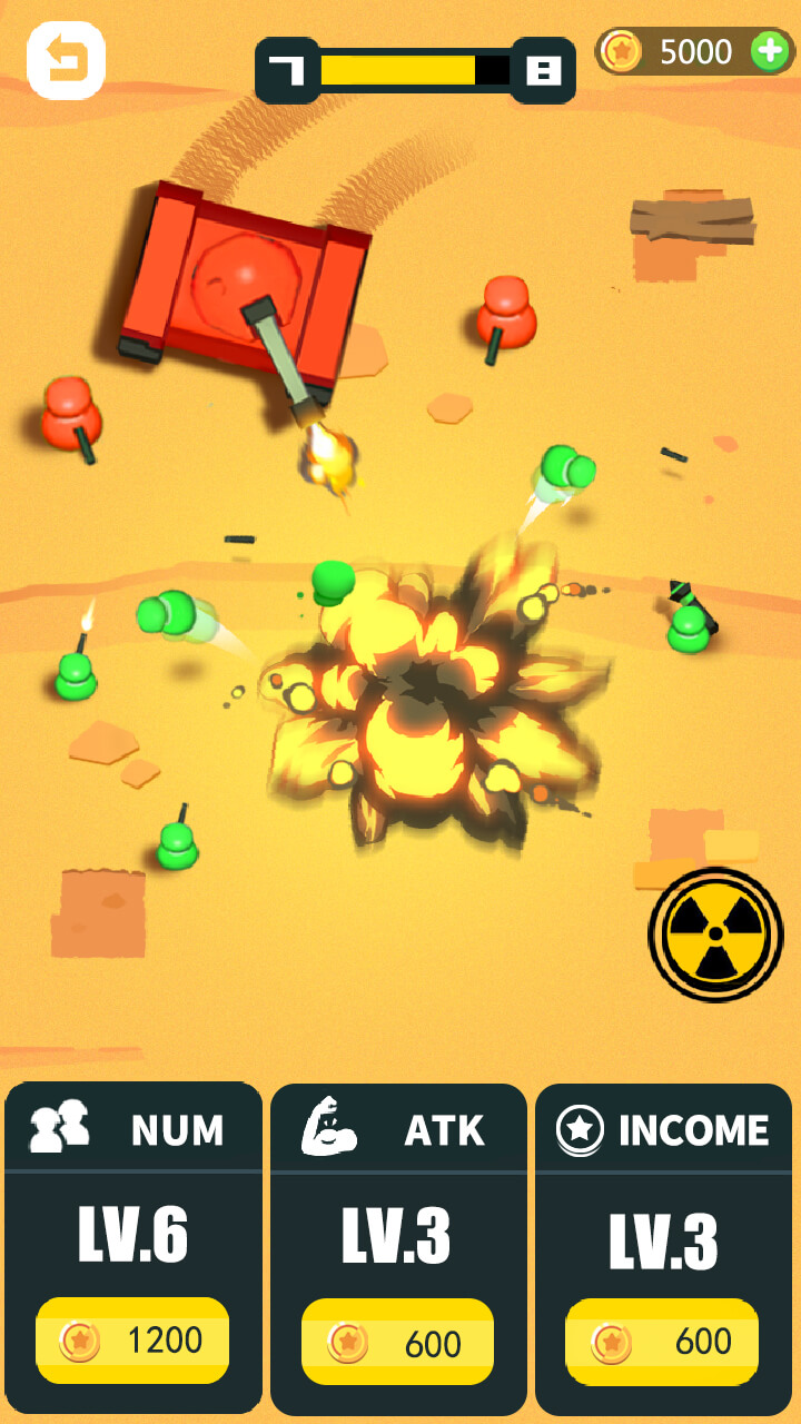 اسکرین شات 5 بازی Minion Battle-My Mini War