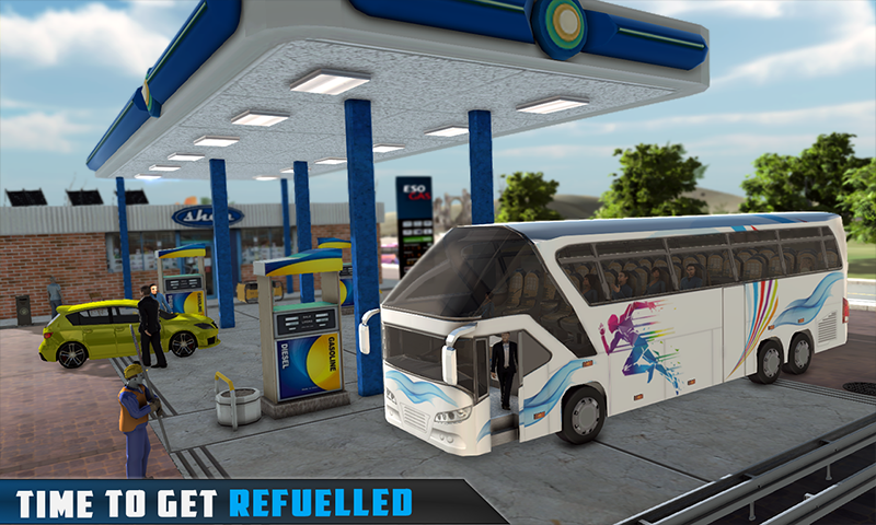 اسکرین شات 2 بازی City Coach Bus Game Simulator