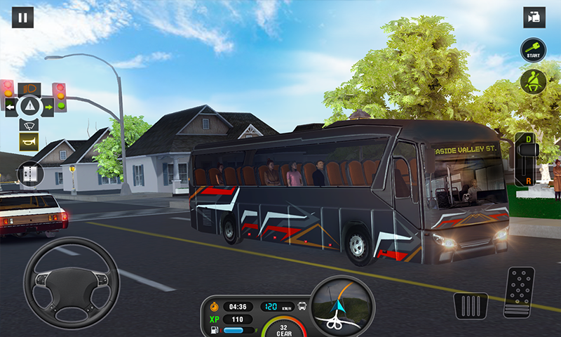 اسکرین شات 3 بازی City Coach Bus Game Simulator