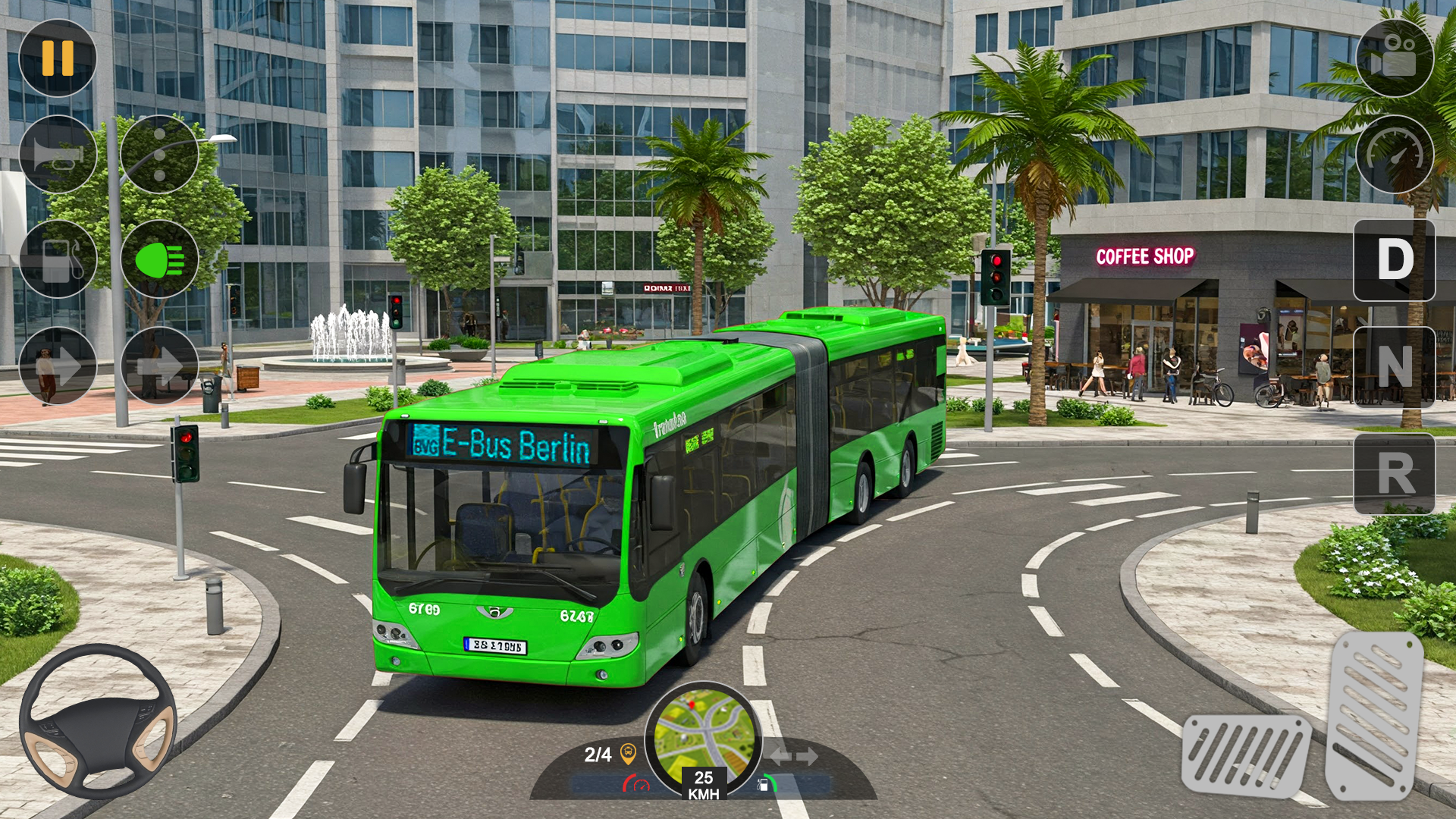 اسکرین شات 1 بازی Coach Bus Train Driving Games