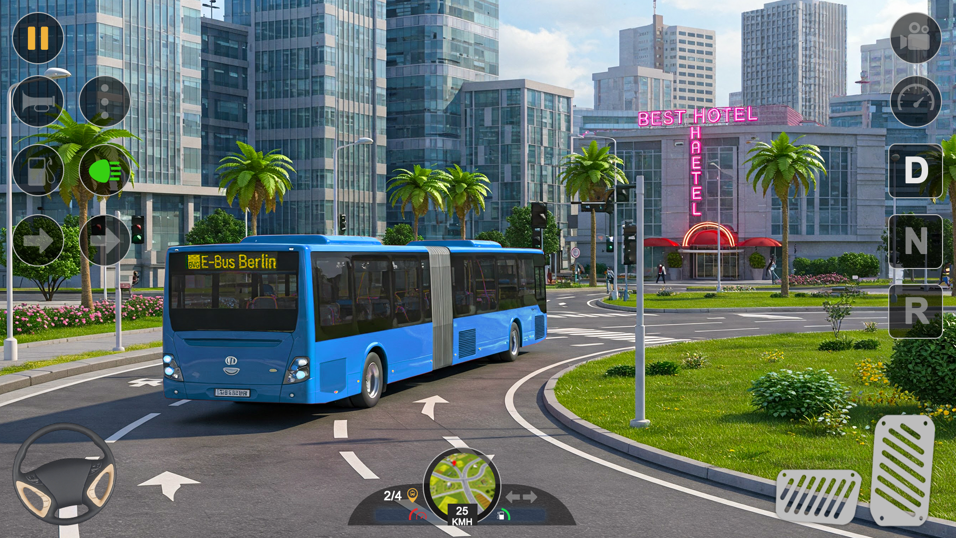 اسکرین شات 5 بازی Coach Bus Train Driving Games