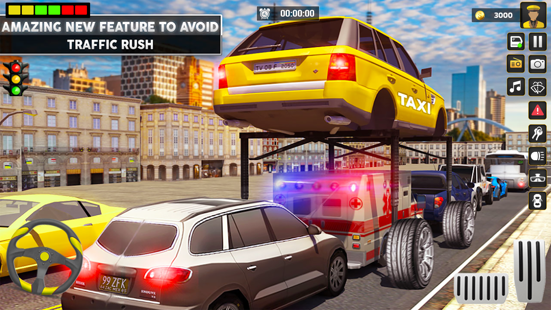 اسکرین شات 7 بازی US Taxi Car Driving Games