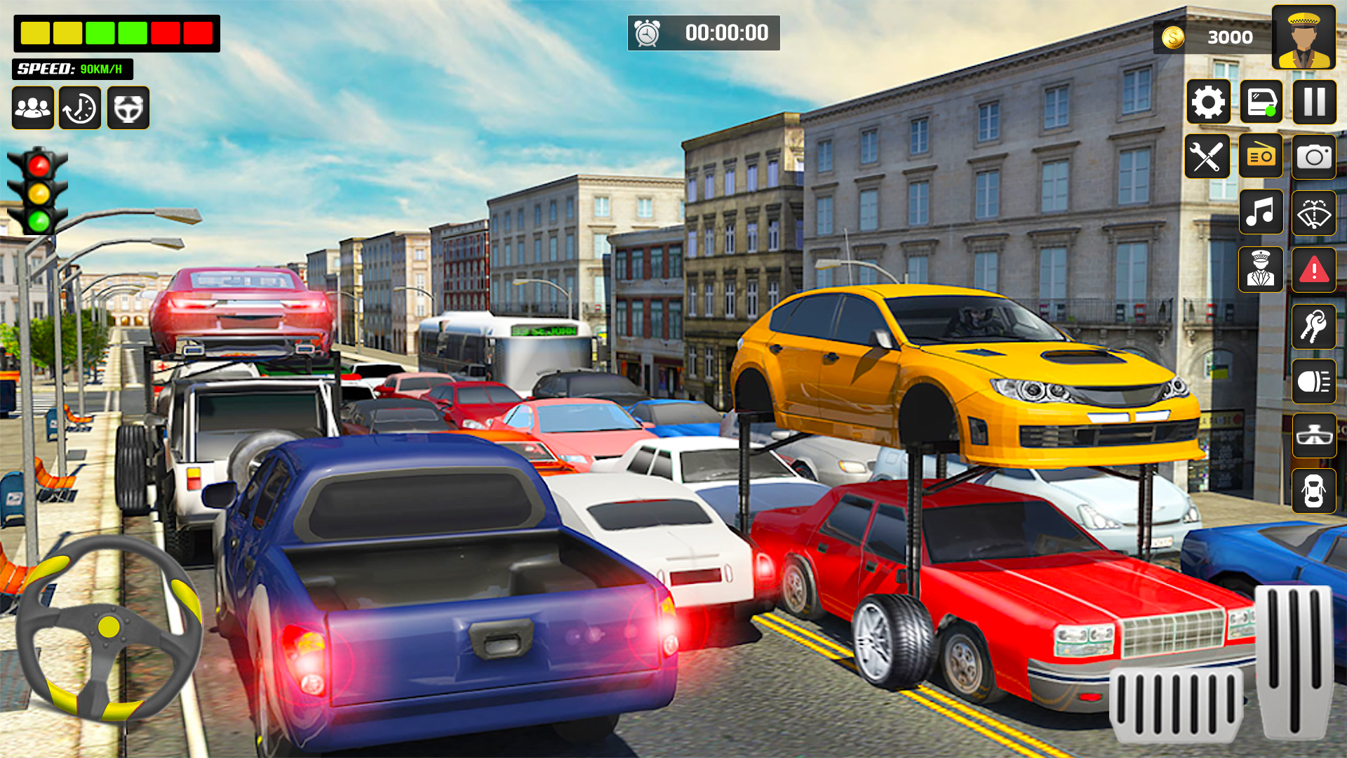 اسکرین شات 4 بازی US Taxi Car Driving Games