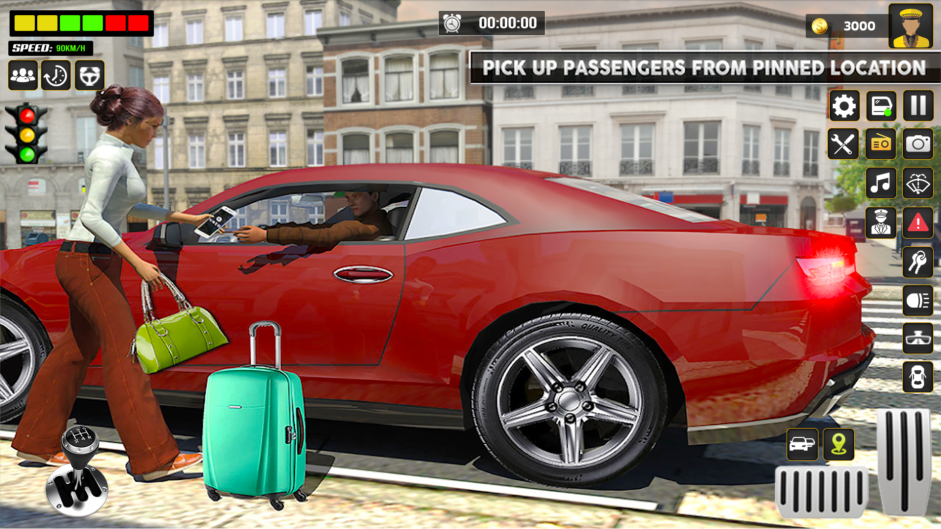 اسکرین شات 5 بازی US Taxi Car Driving Games