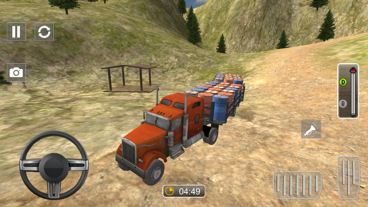اسکرین شات 4 بازی Truck Driving Transport Sim 3D