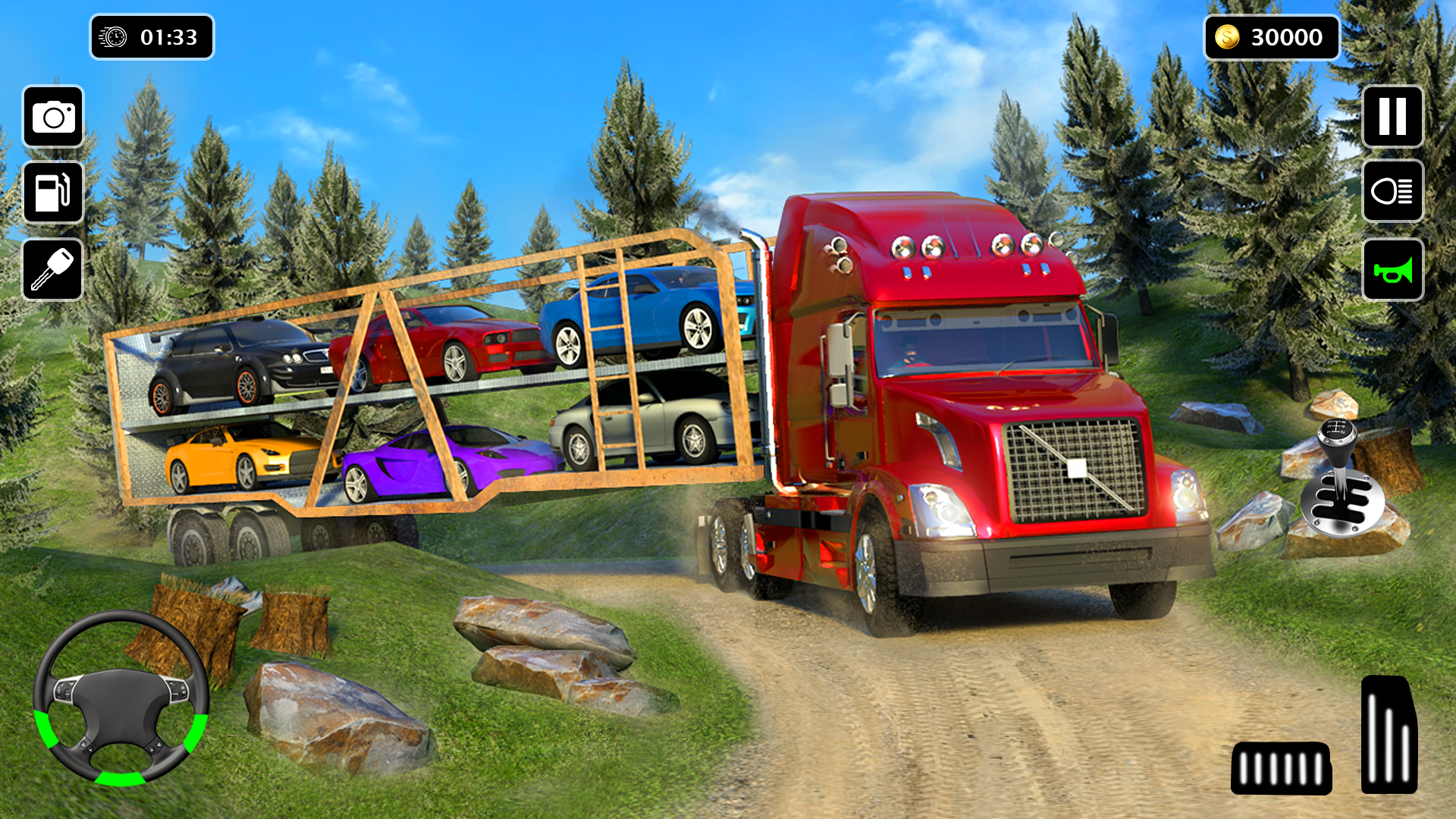 اسکرین شات 1 بازی Truck Driving Transport Sim 3D
