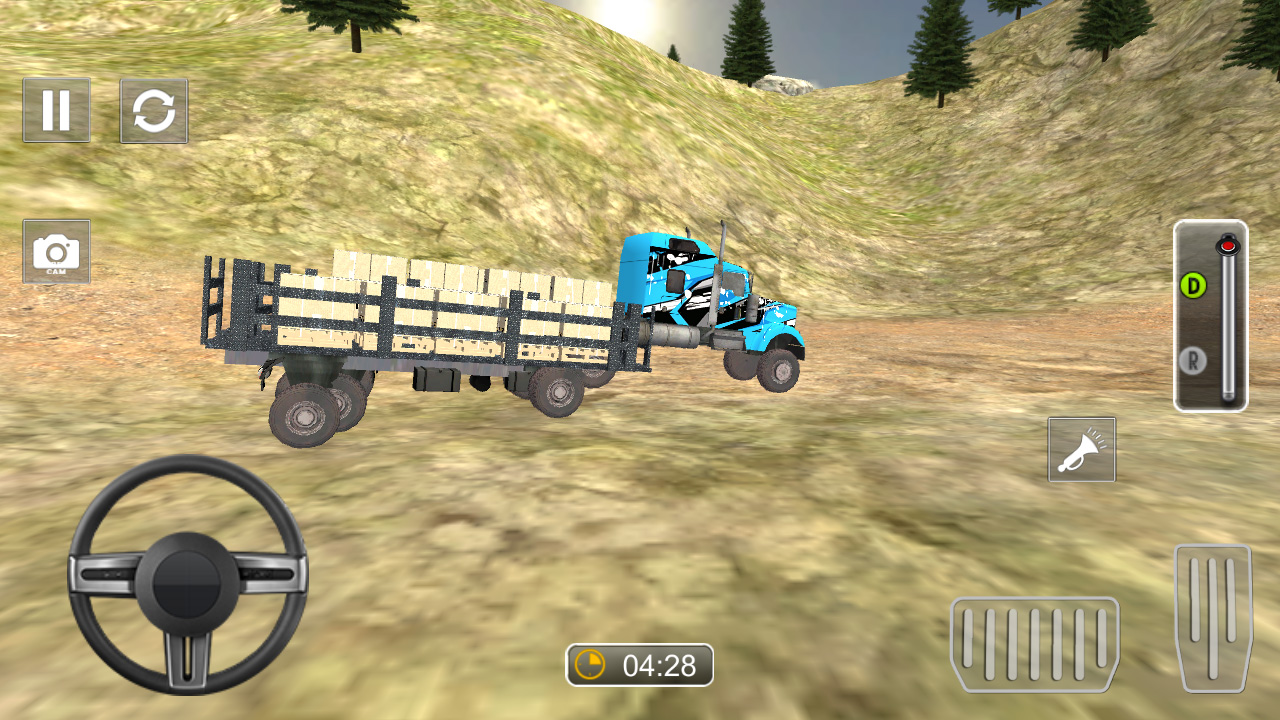 اسکرین شات 3 بازی Truck Driving Transport Sim 3D