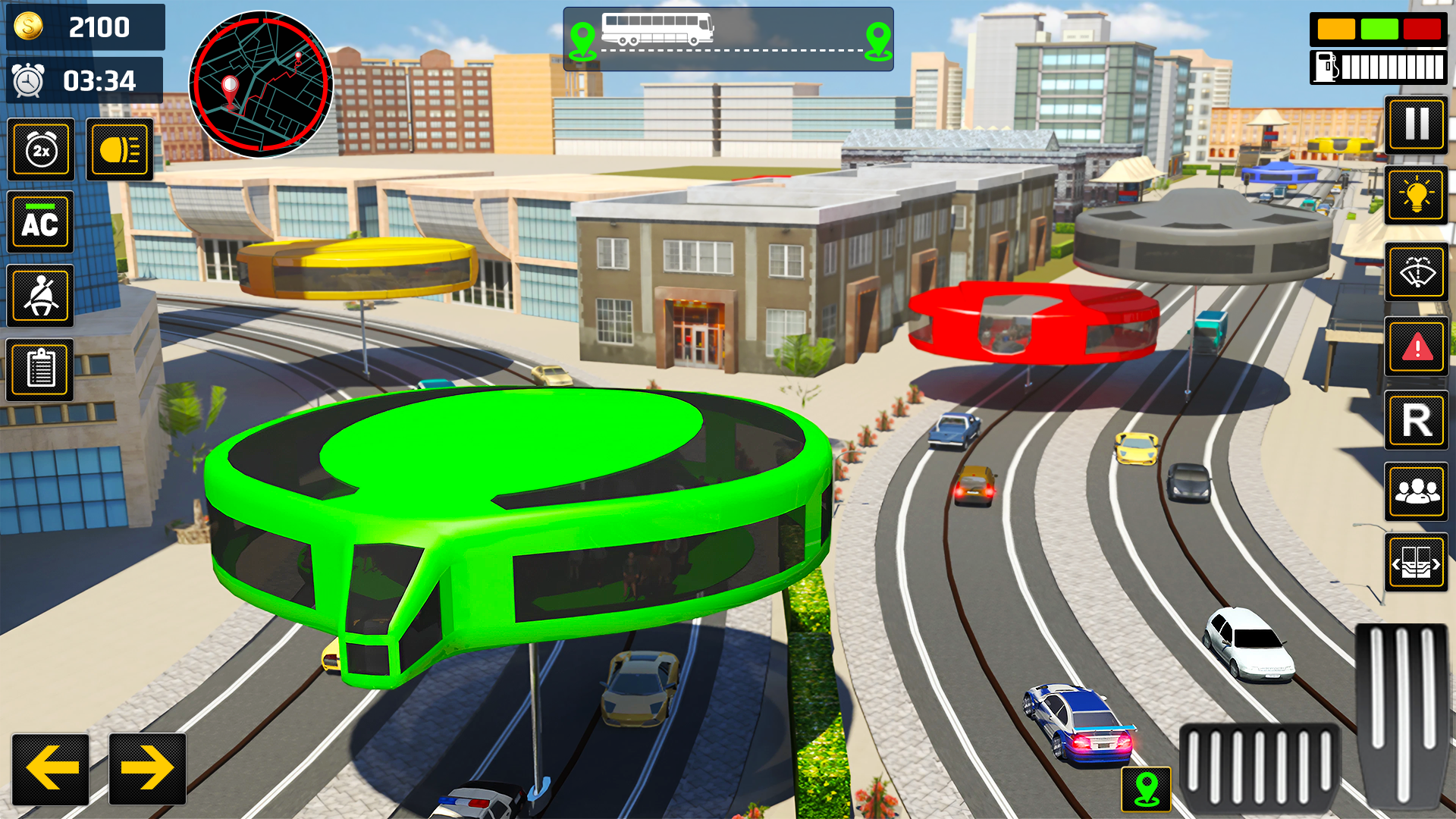 اسکرین شات 3 بازی Modern Bus Driving Bus Games