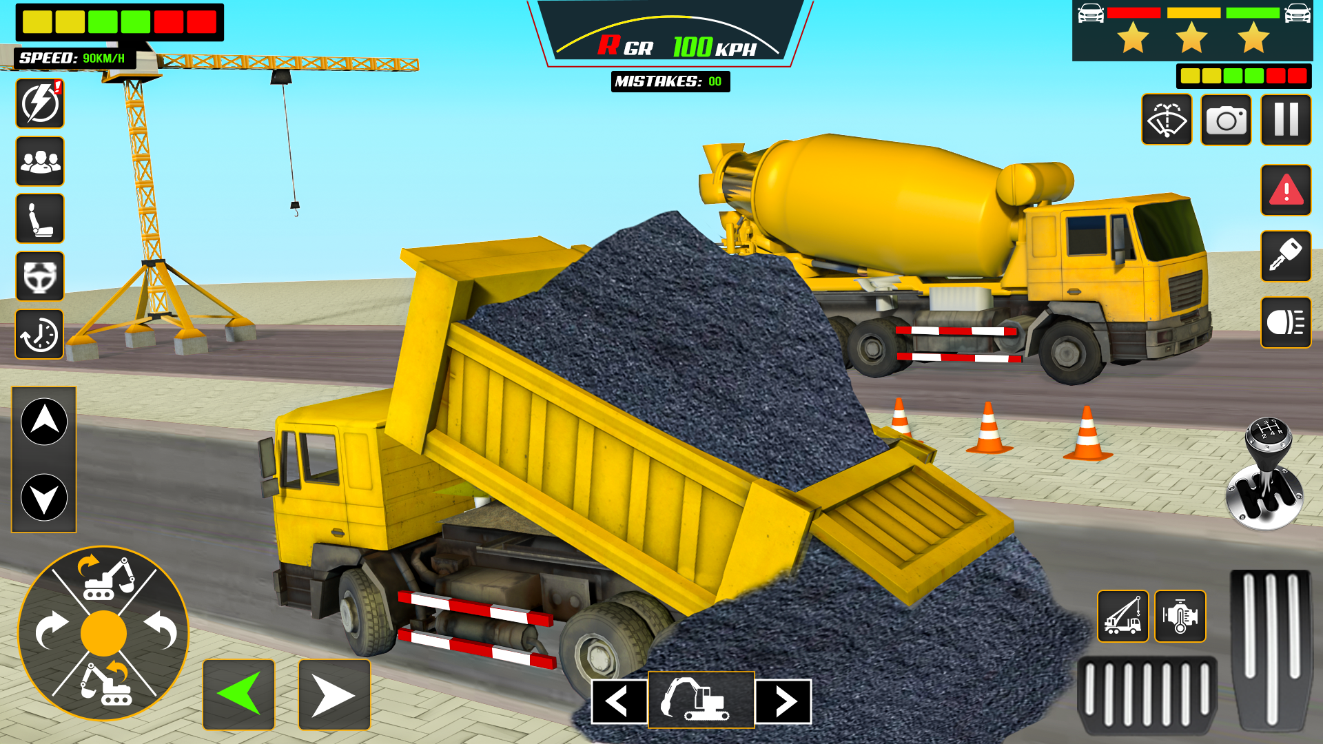 اسکرین شات 1 بازی City Construction Crane Sim
