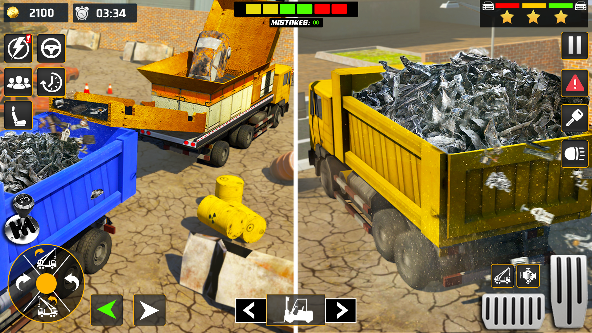 اسکرین شات 4 بازی Car Crusher Excavator Games 3d