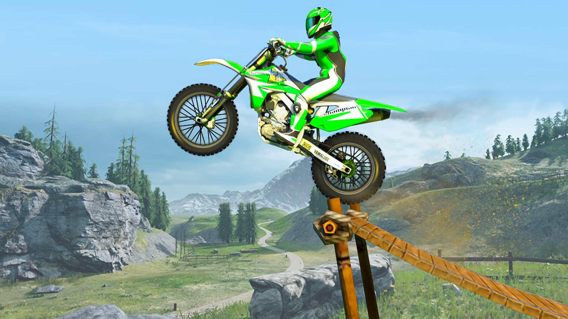 اسکرین شات 3 بازی Motocross Race Dirt Bike Games