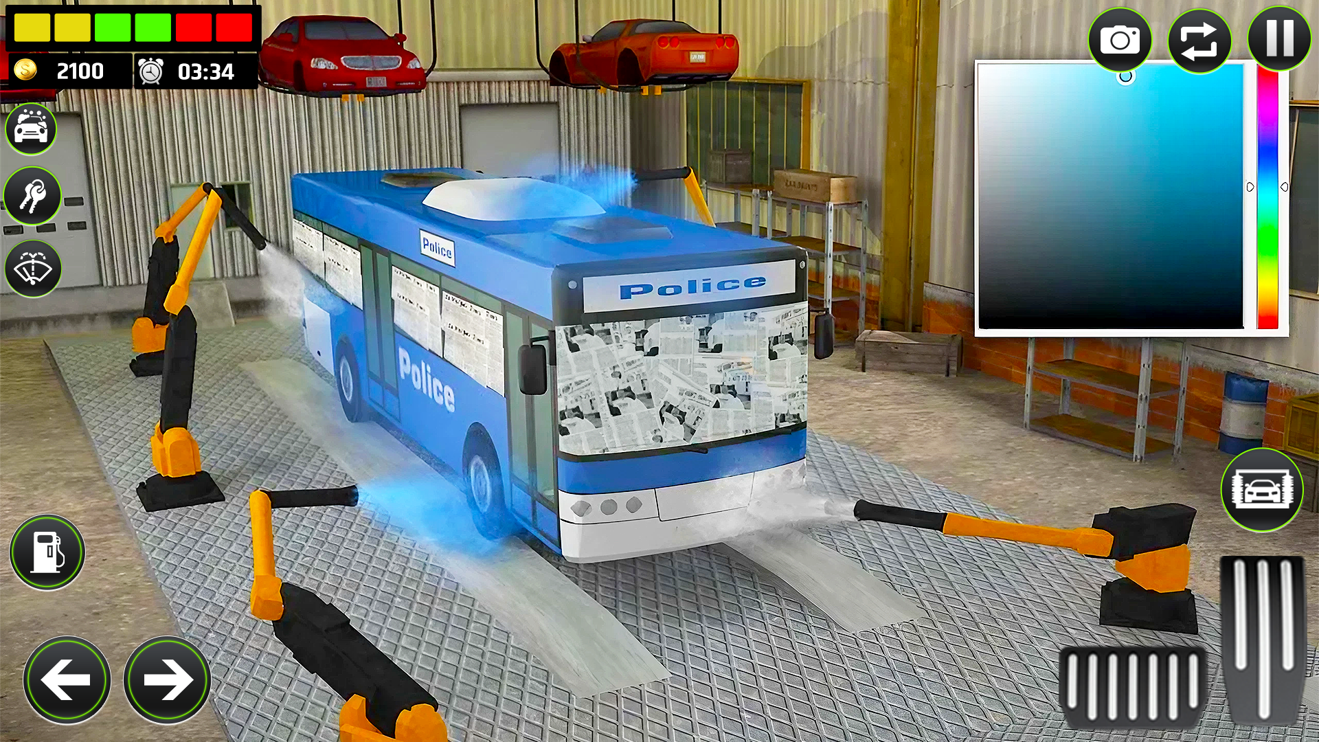 اسکرین شات 5 بازی Gas Station Police Car Parking