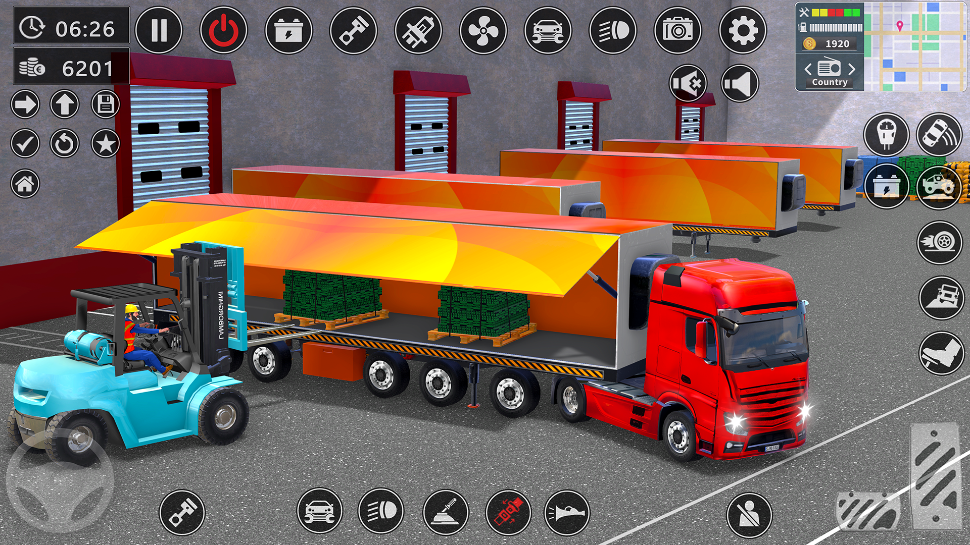 اسکرین شات 4 بازی Euro Truck Games: Truck Driver