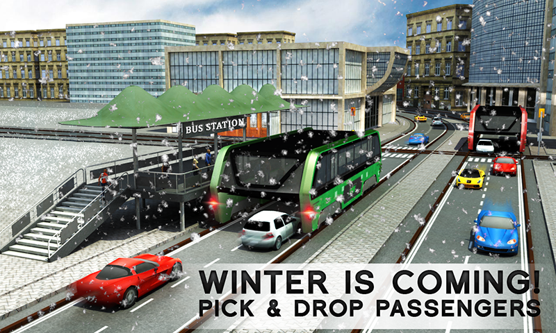 اسکرین شات 1 بازی Elevated Bus Sim: Bus Games