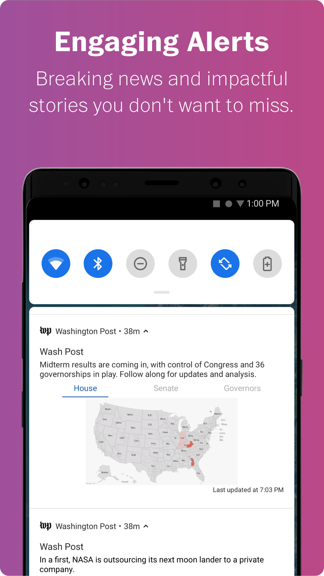 اسکرین شات 5 برنامه Washington Post Select