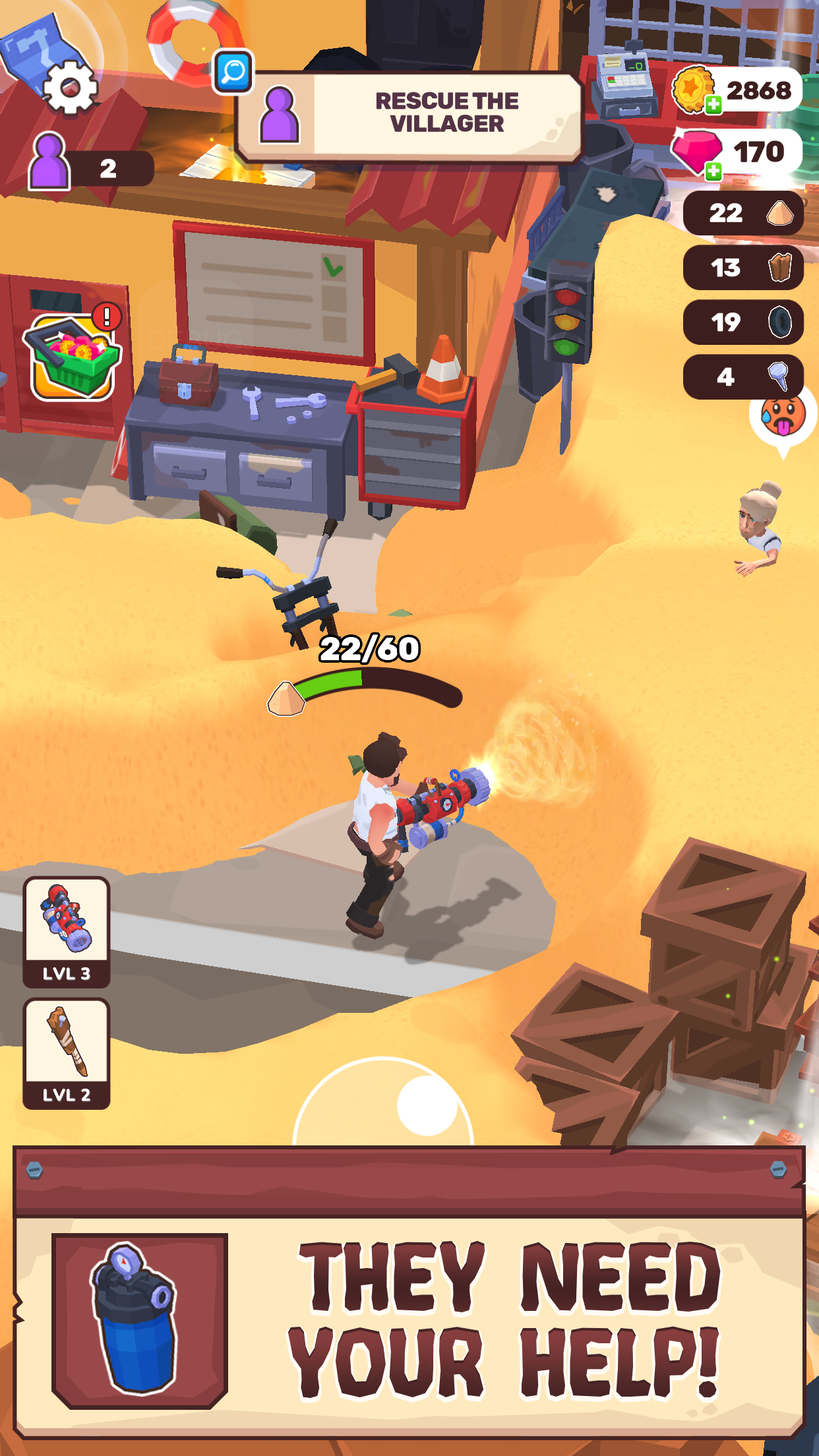 اسکرین شات 1 بازی Wasteland Life: Survival Idle