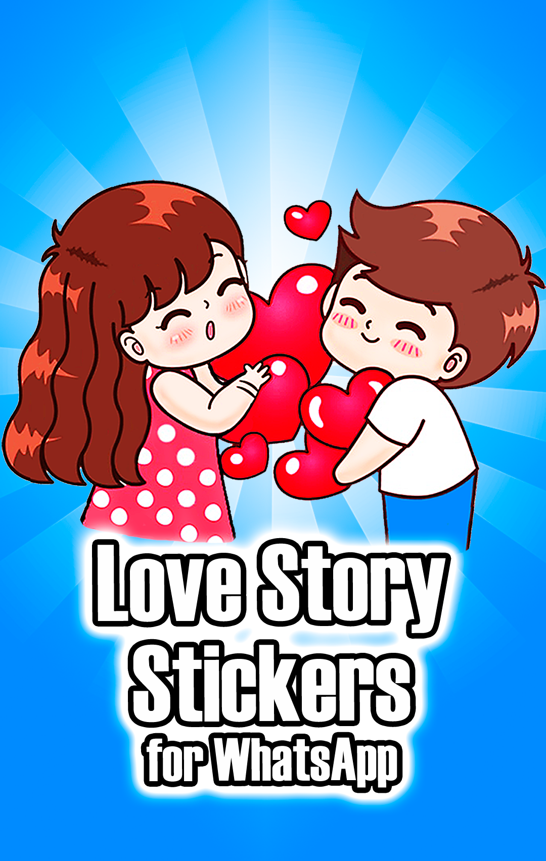 اسکرین شات 1 برنامه Love Story Stickers WASticker