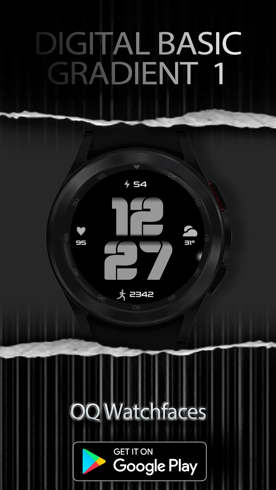 اسکرین شات 3 برنامه Digital Gradient WF Wear OS 4+