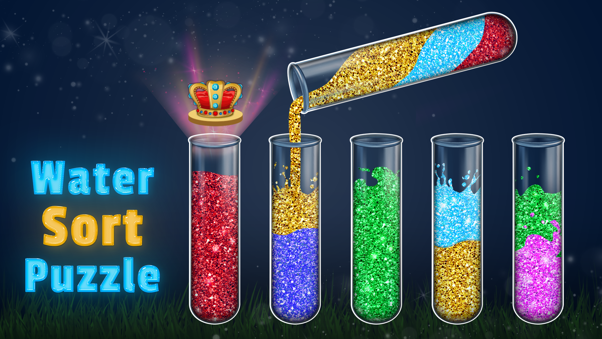 اسکرین شات 1 بازی Color Sort - Water Sort Puzzle