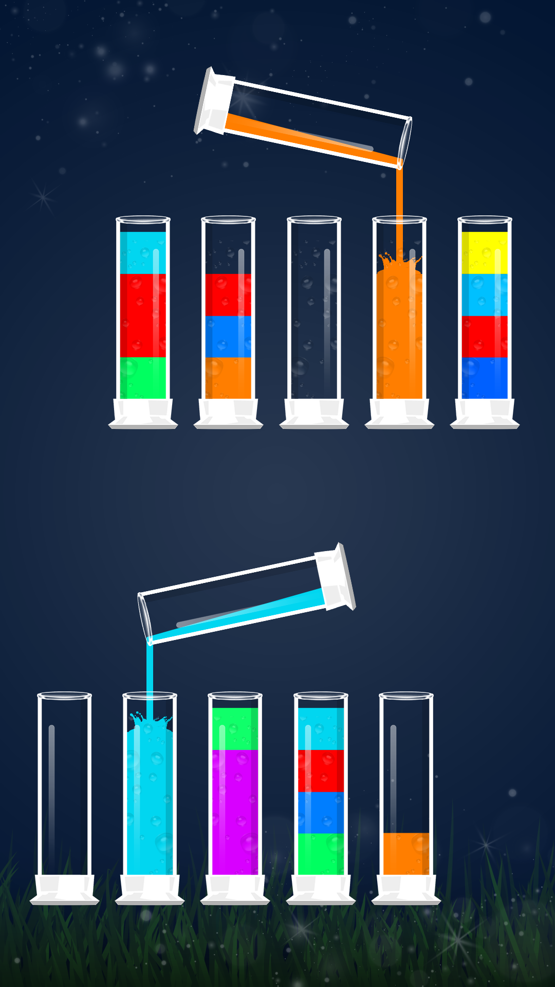 اسکرین شات 5 بازی Color Sort - Water Sort Puzzle