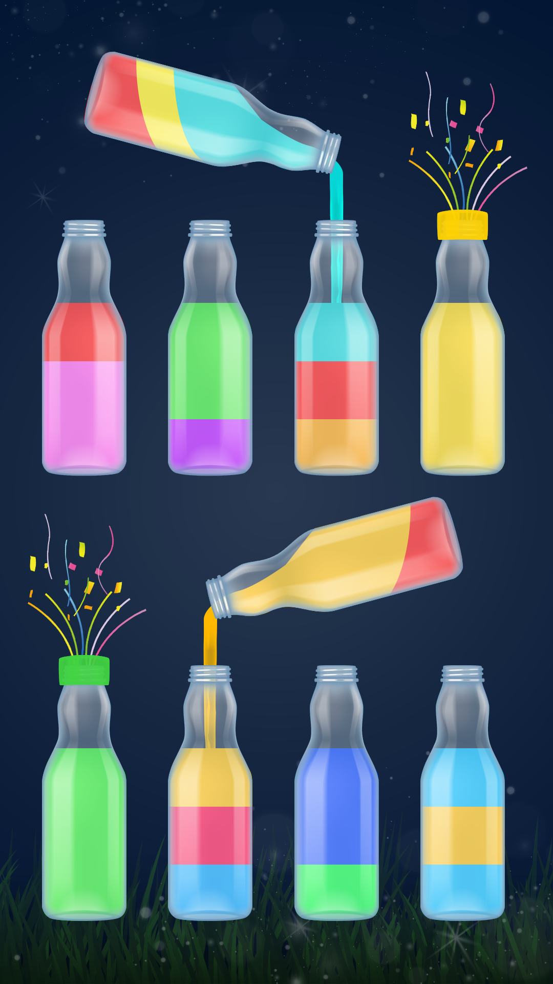 اسکرین شات 3 بازی Color Sort - Water Sort Puzzle