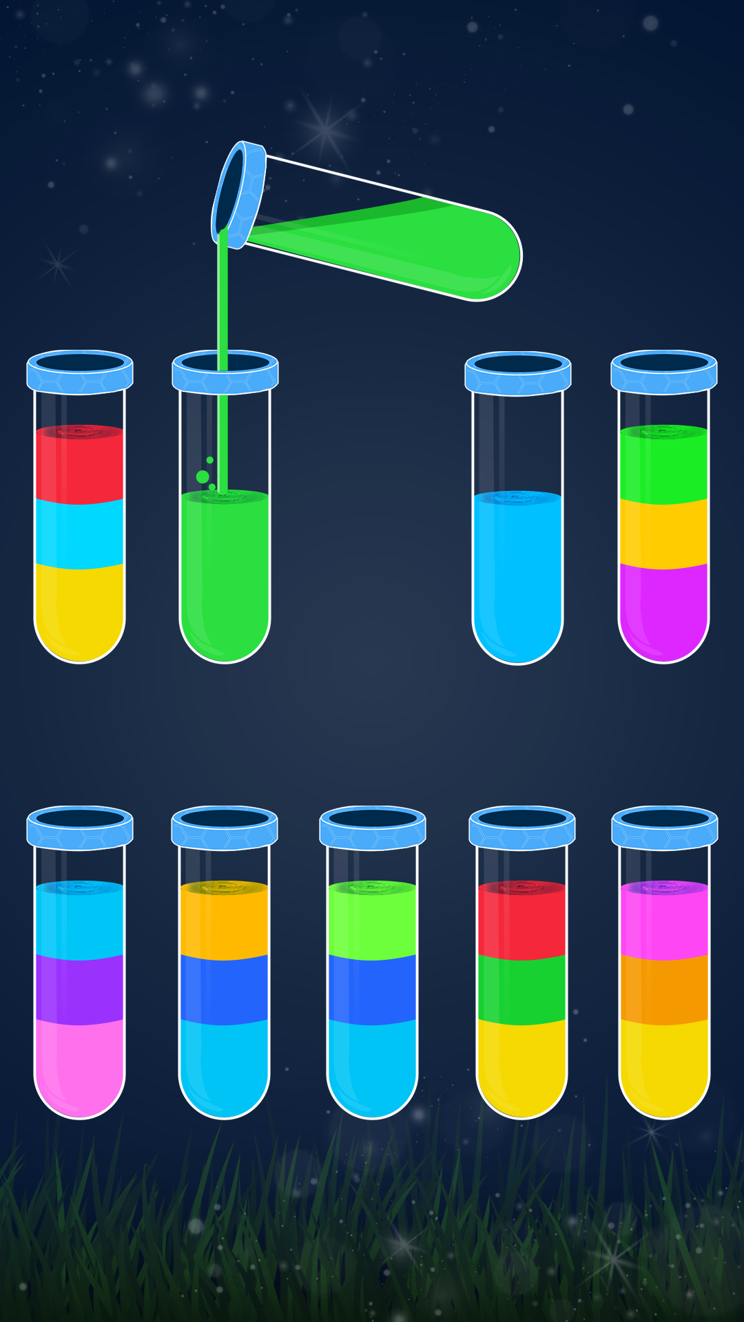 اسکرین شات 6 بازی Color Sort - Water Sort Puzzle