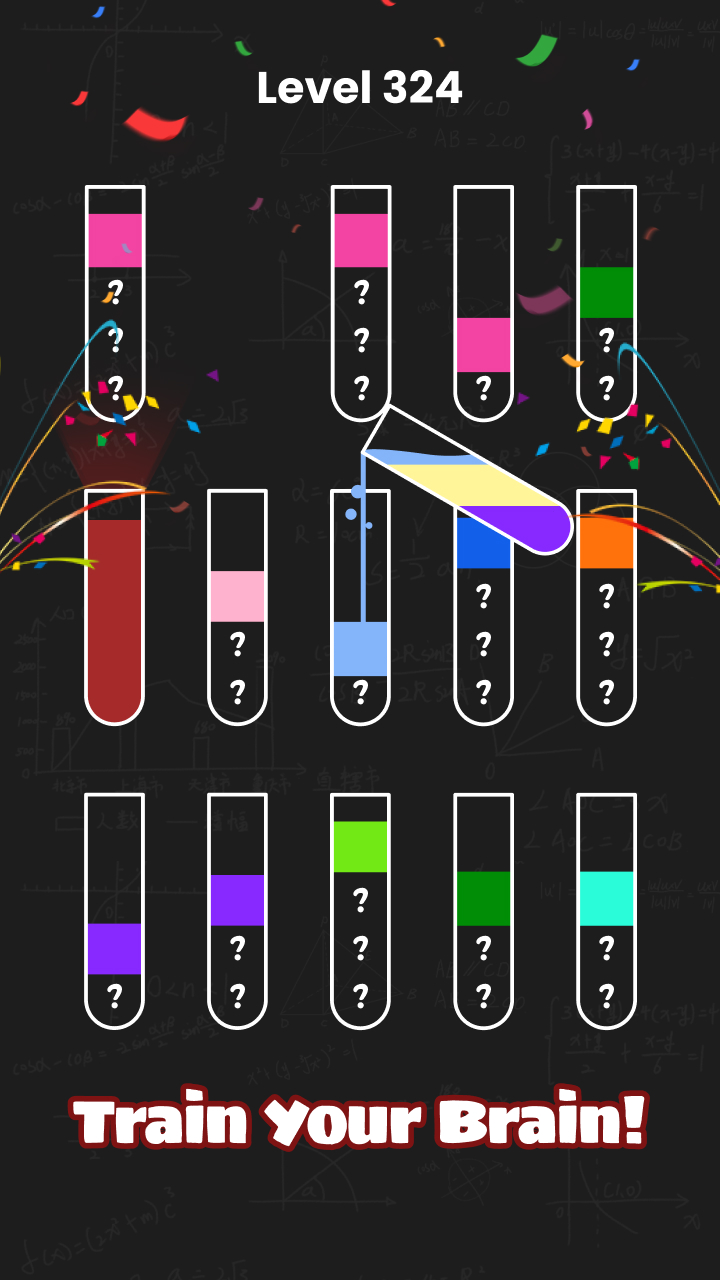 اسکرین شات 4 بازی Water Sort-Color Match Puzzle