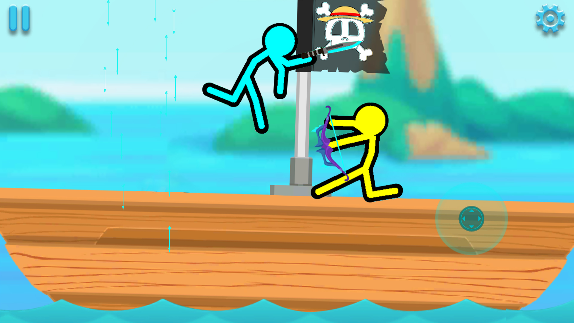 اسکرین شات 6 بازی Stickman Clash: Fighting Game