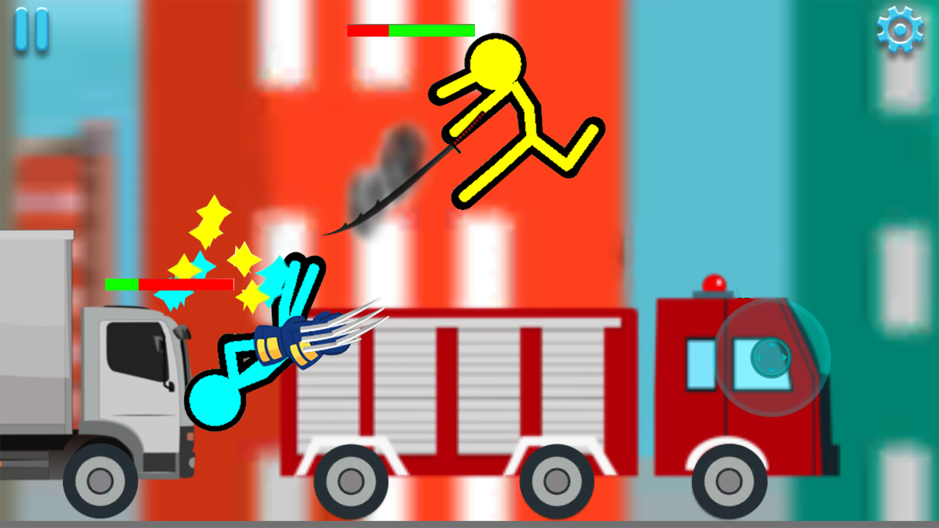 اسکرین شات 3 بازی Stickman Clash: Fighting Game