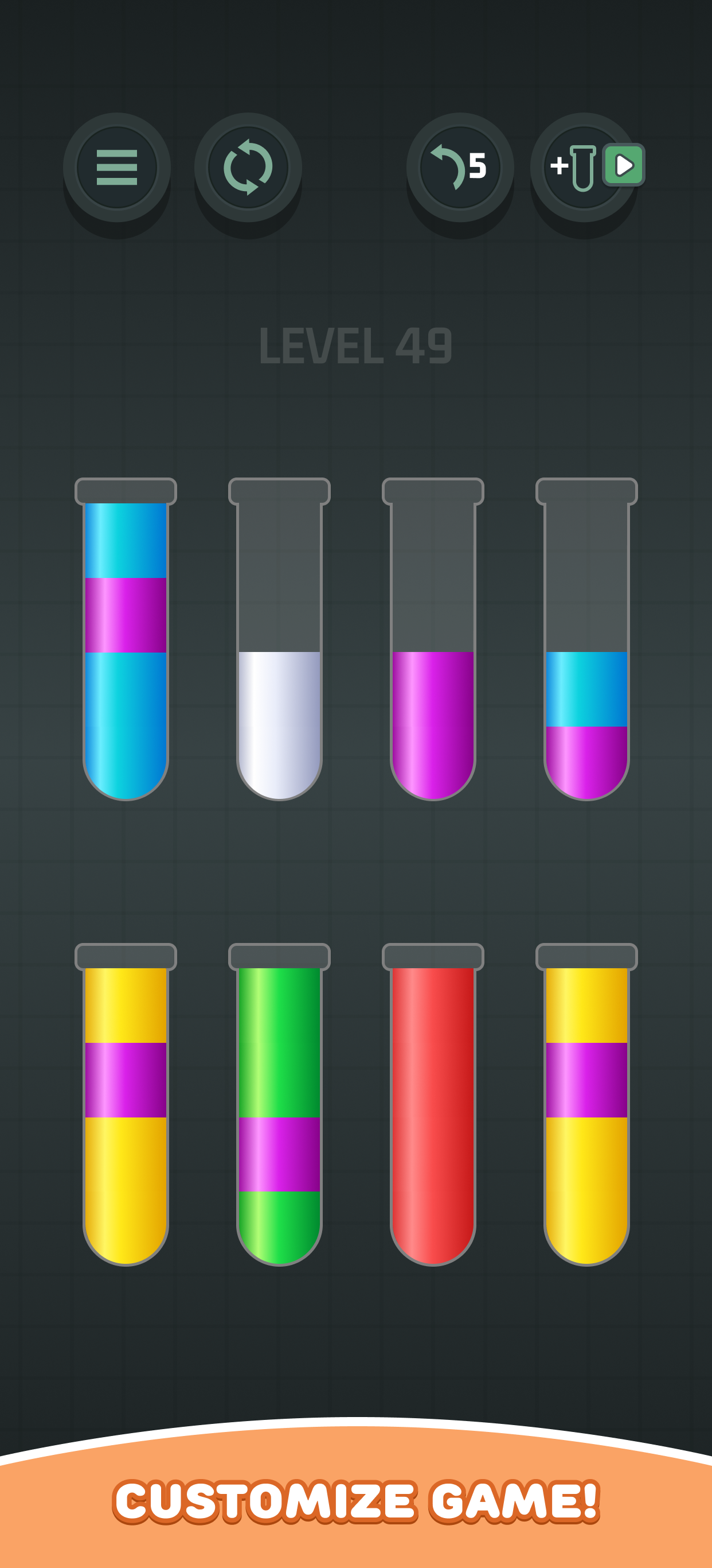 اسکرین شات 3 بازی Water Sort Puzzle: Color Game